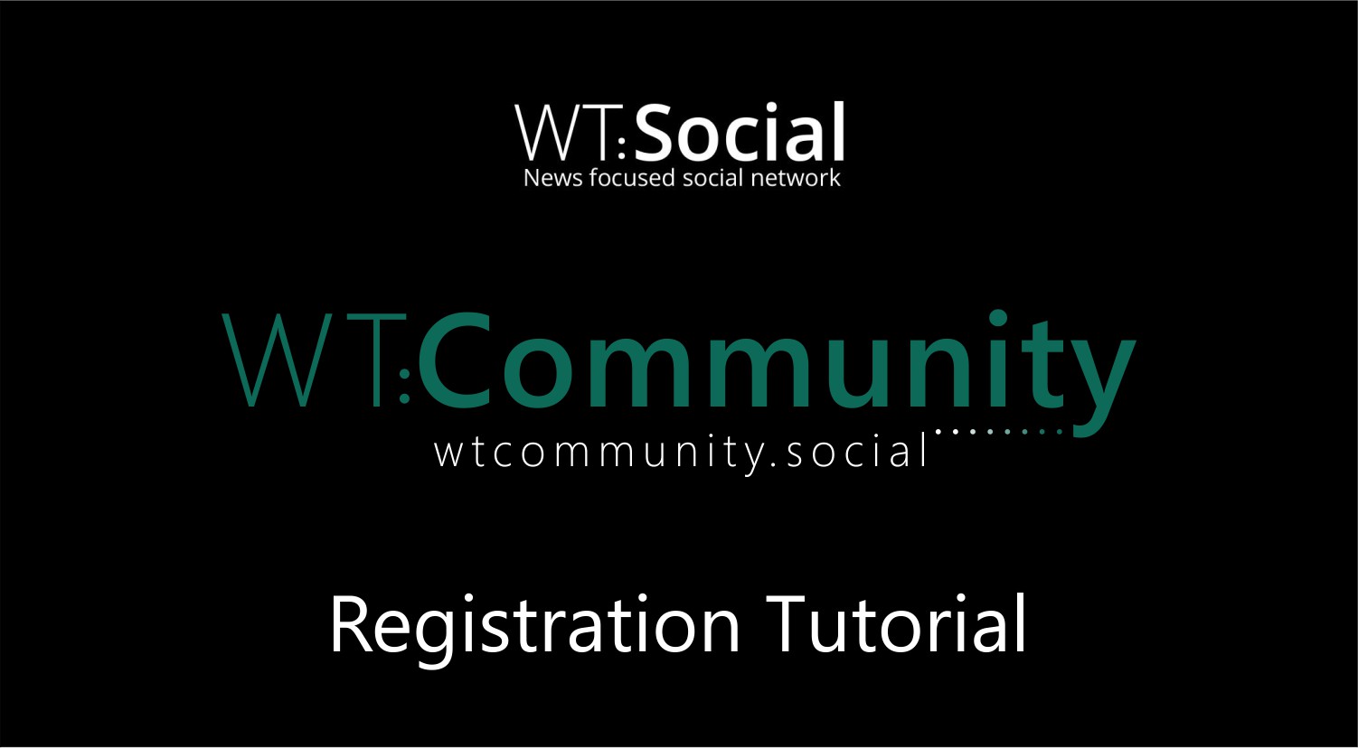 You are currently viewing WT.Social Registration Tutorial Video